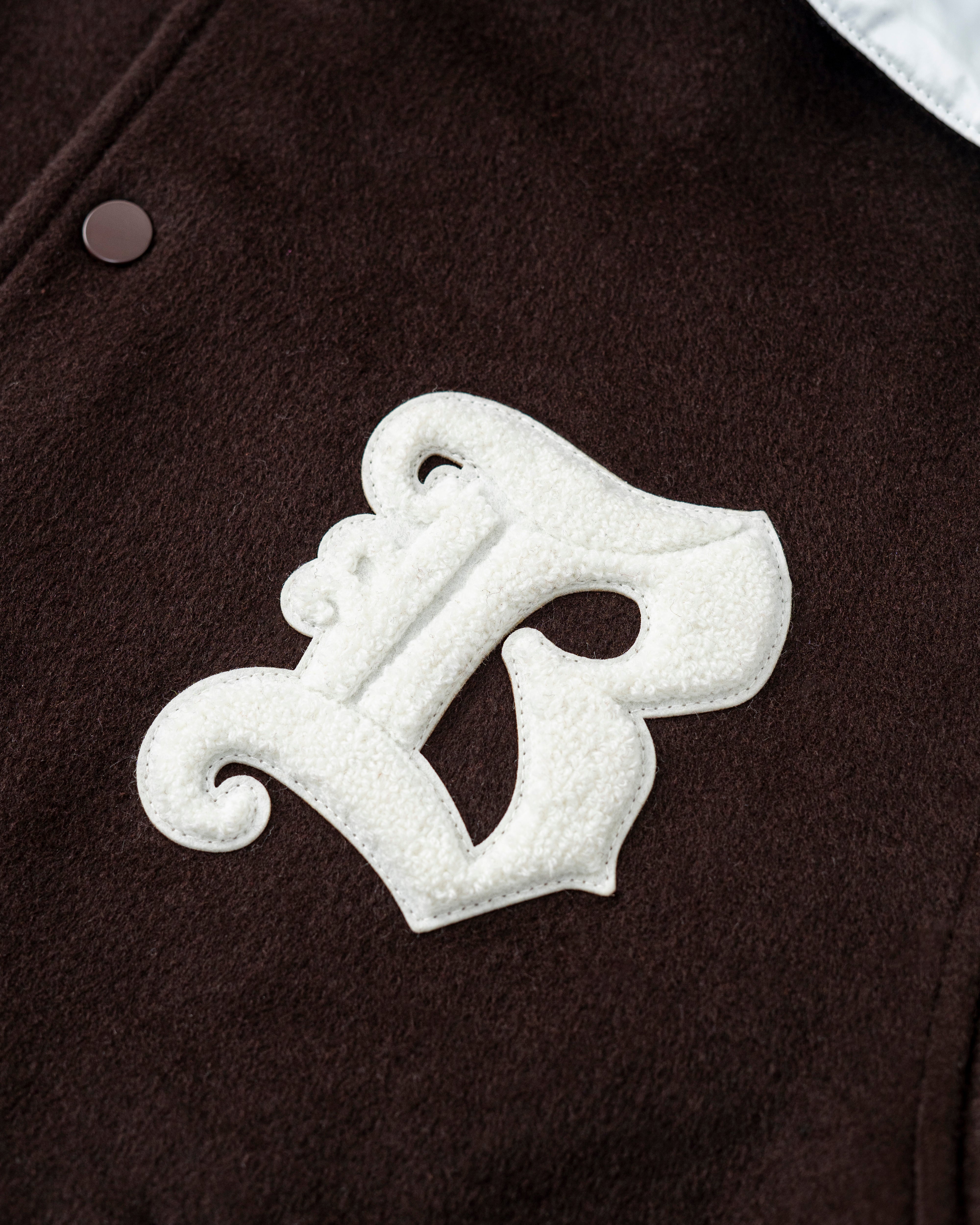 Mocha Letterman Jacket