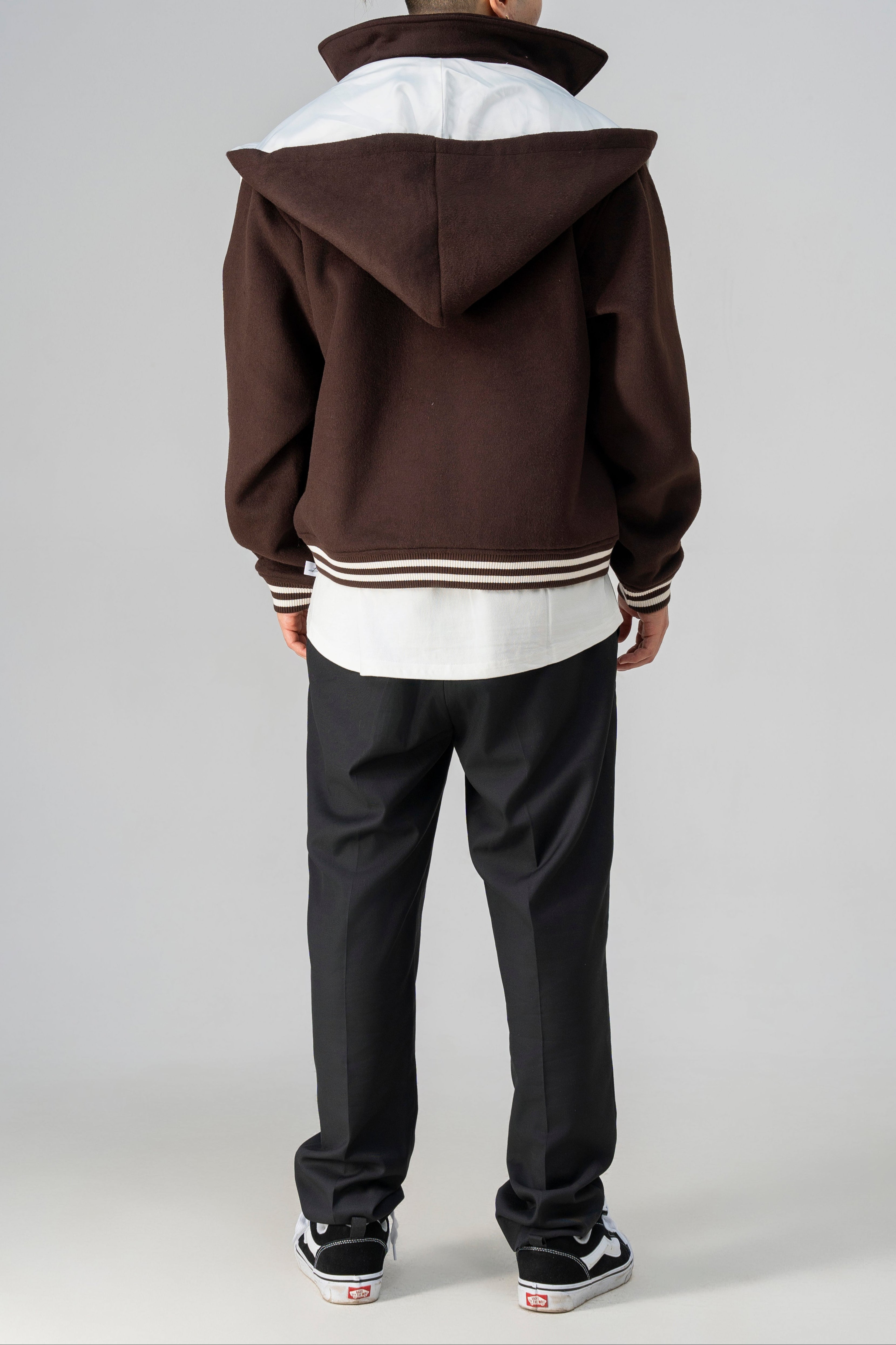 Mocha Letterman Jacket