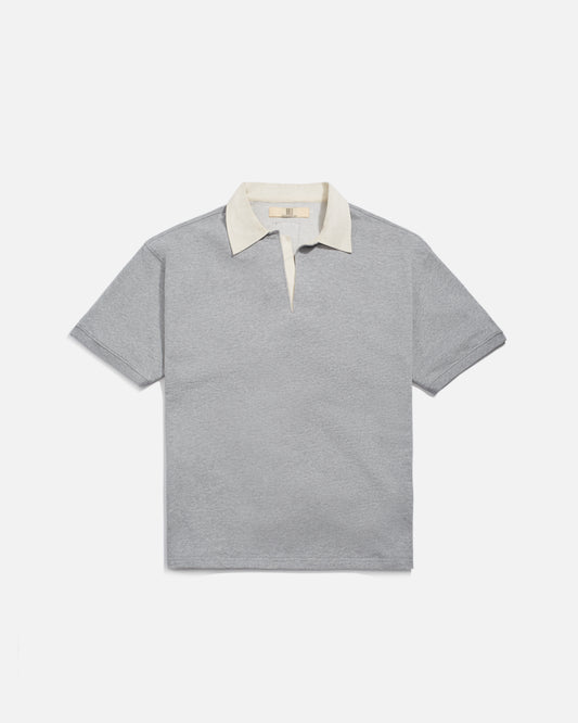 Product 0003 - Modern Polo (Heather Grey)