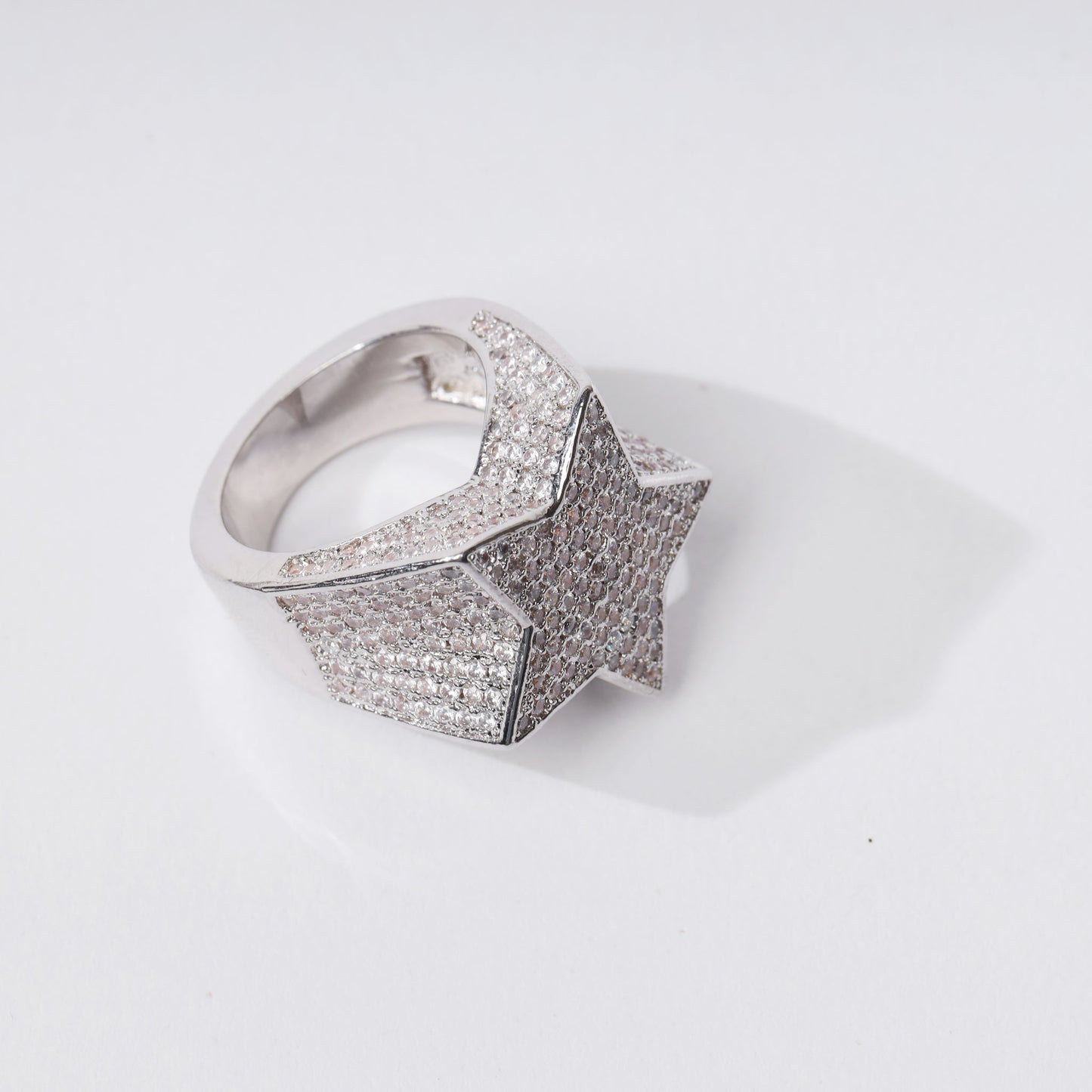 Star Ring (V2.0) - White Gold