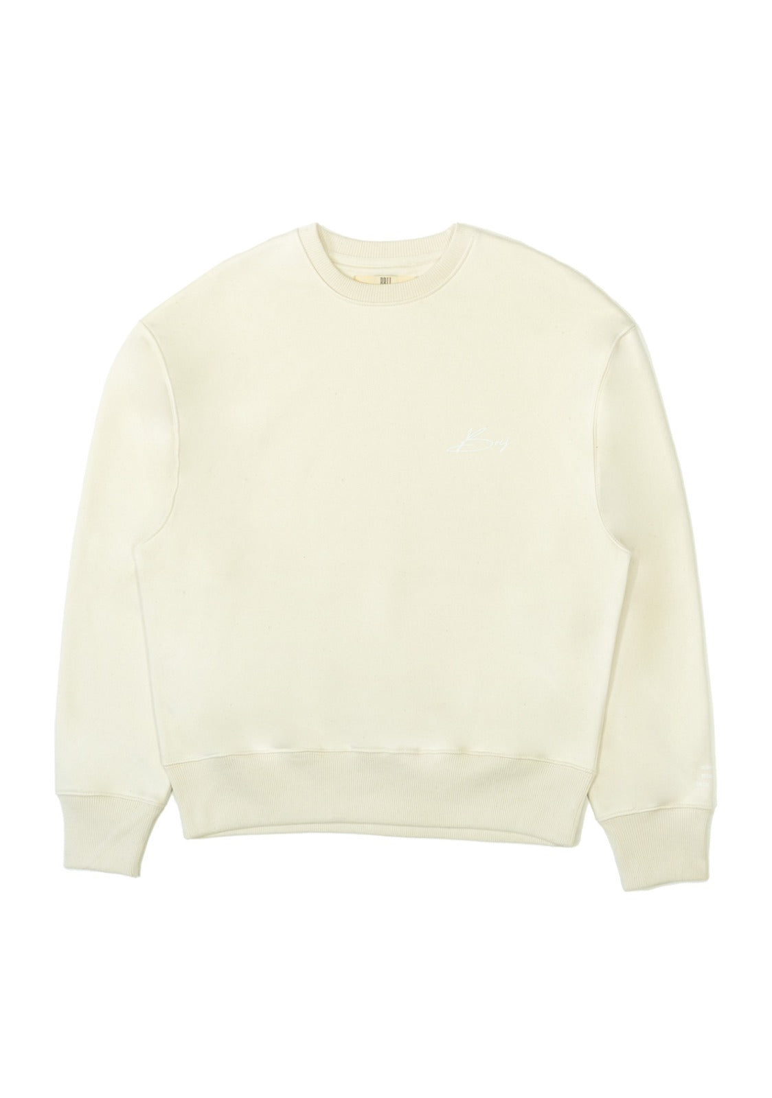 Product 0005 - Signature Sweatshirt (Natural Raw)