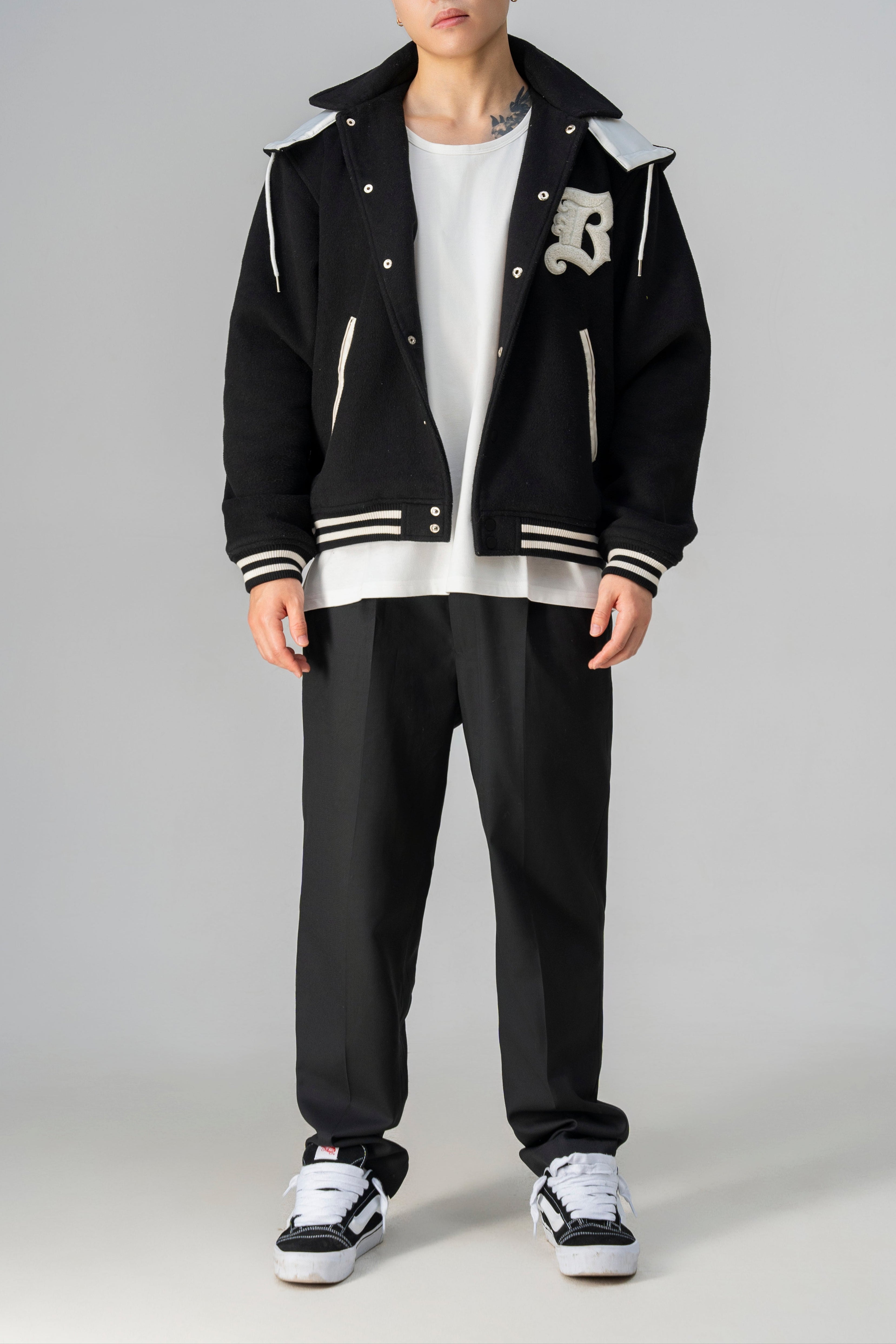 Shadow Letterman Jacket