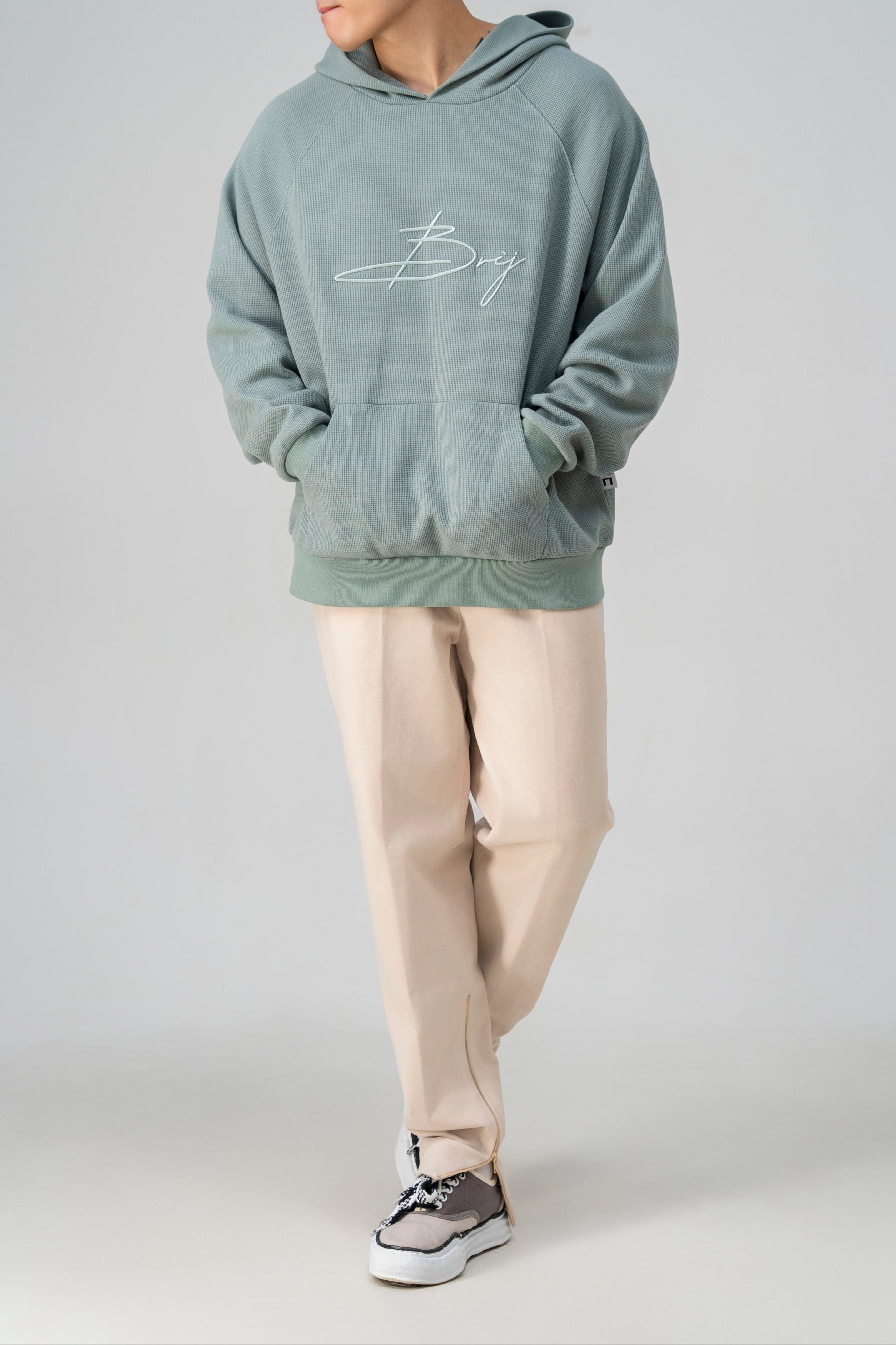 The Waffle Hoodie (Baby Blue)