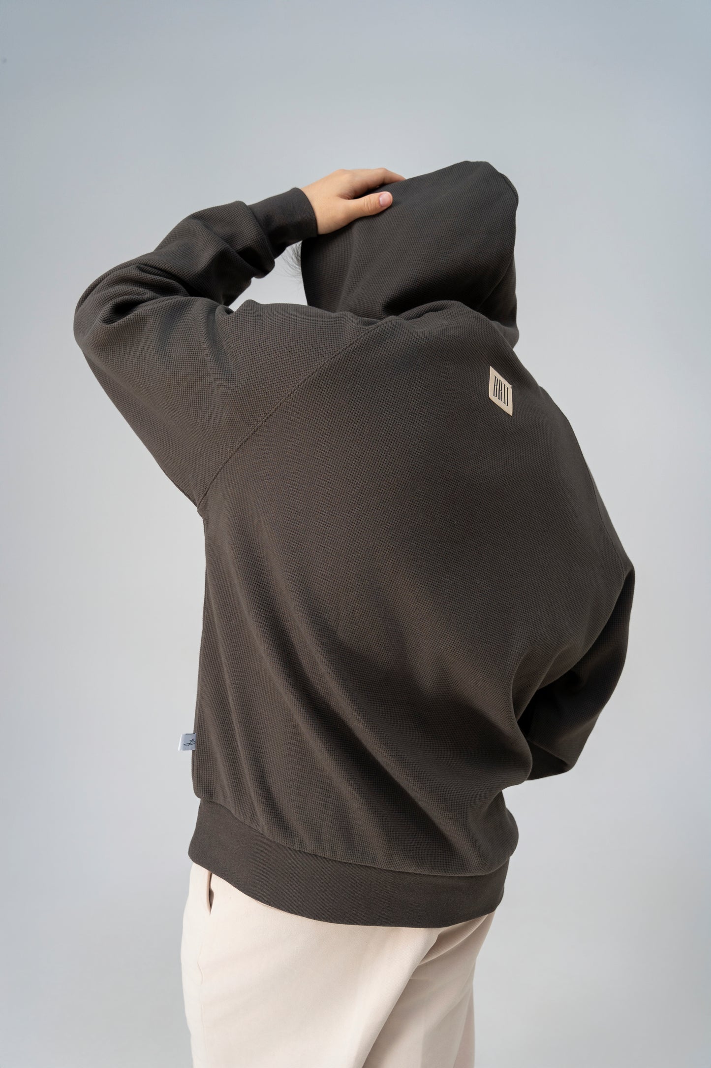 The Waffle Hoodie (Charcoal)