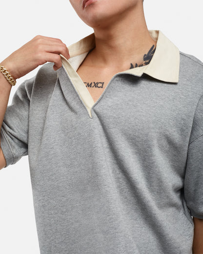 Product 0003 - Modern Polo (Heather Grey)