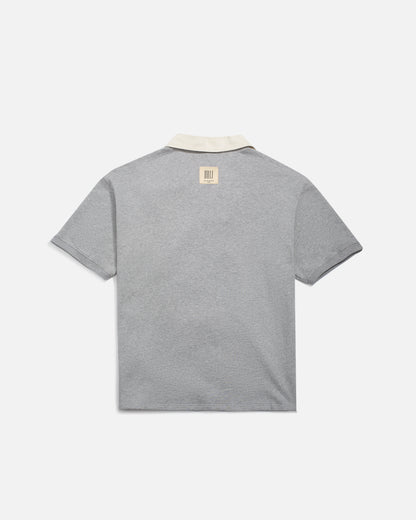 Product 0003 - Modern Polo (Heather Grey)
