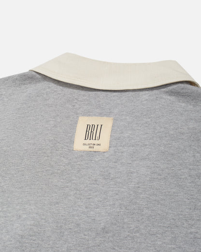 Product 0003 - Modern Polo (Heather Grey)