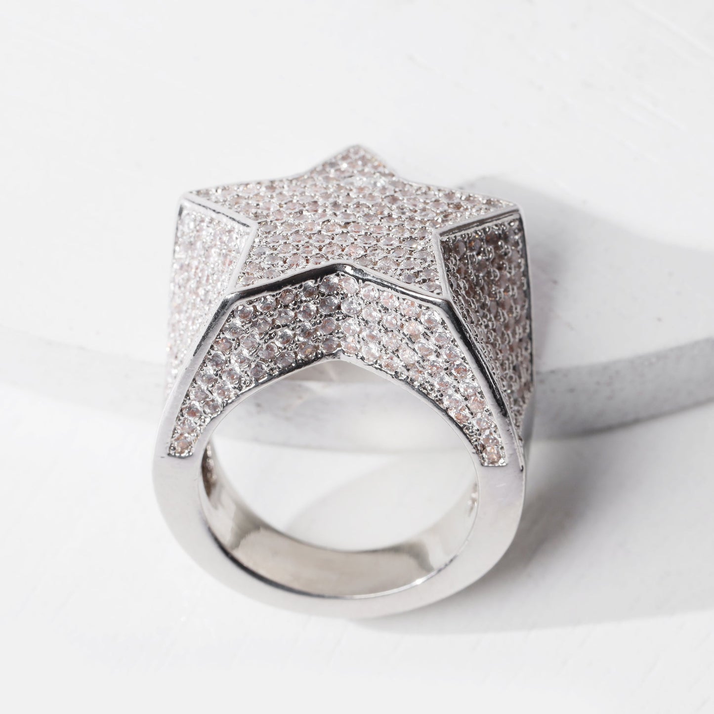 Star Ring (V2.0) - White Gold