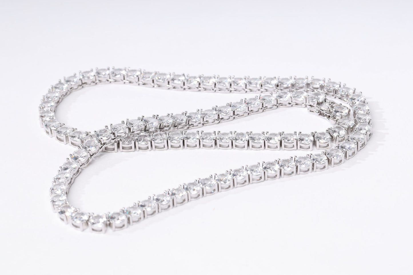 5mm Tennis Chain (V2.0) - White Gold