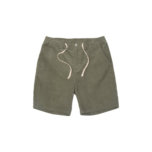 Olive Corduroy Shorts