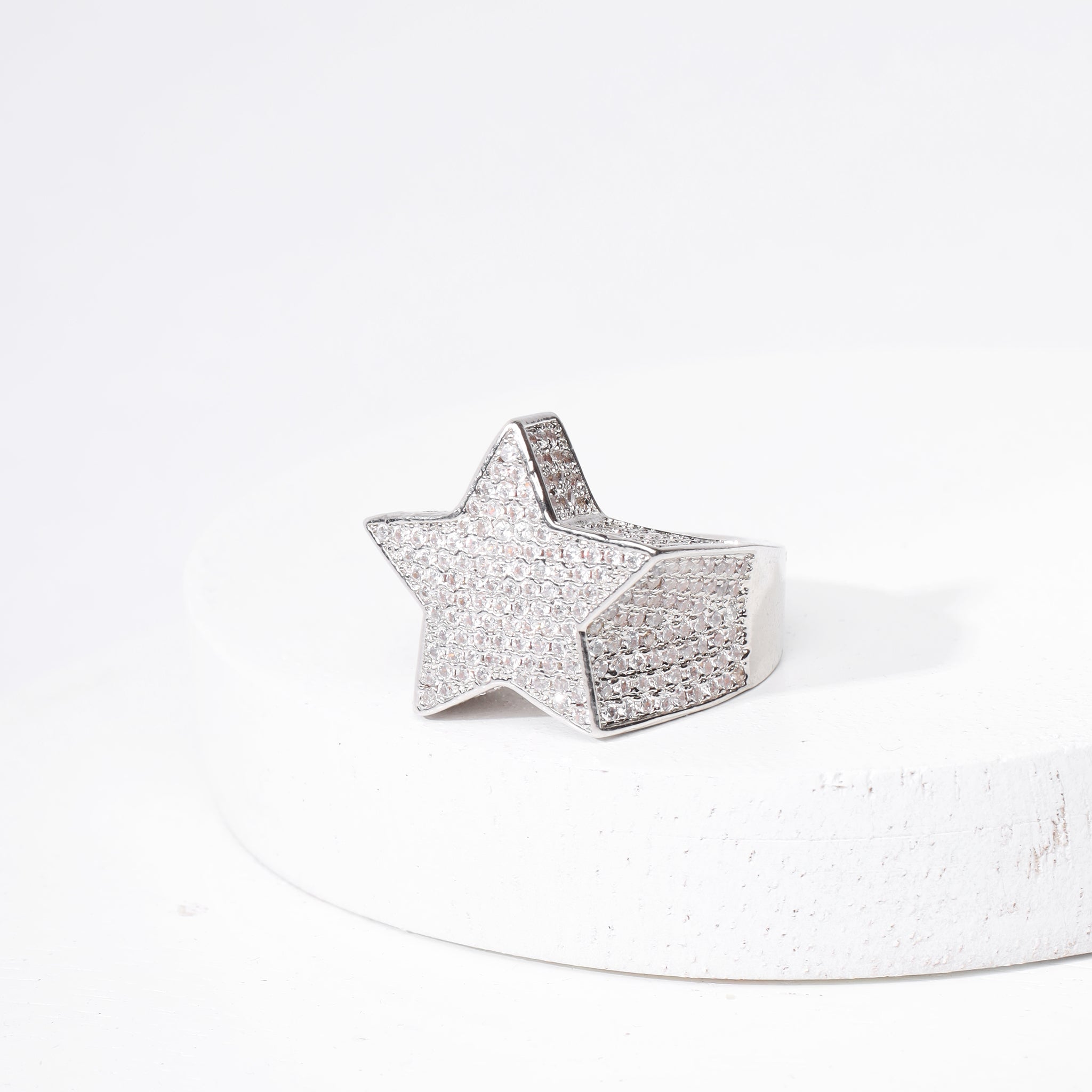 Star Ring (V2.0) - White Gold