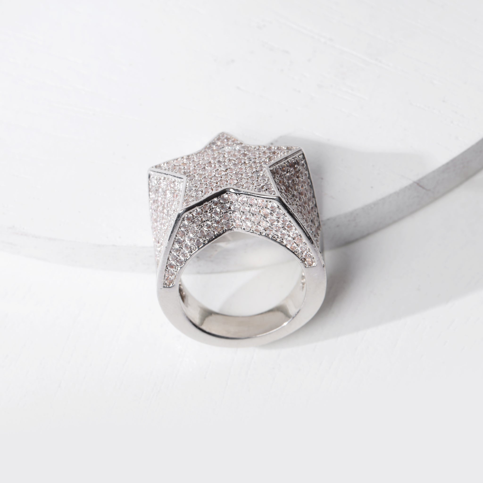 Star Ring (V2.0) - White Gold