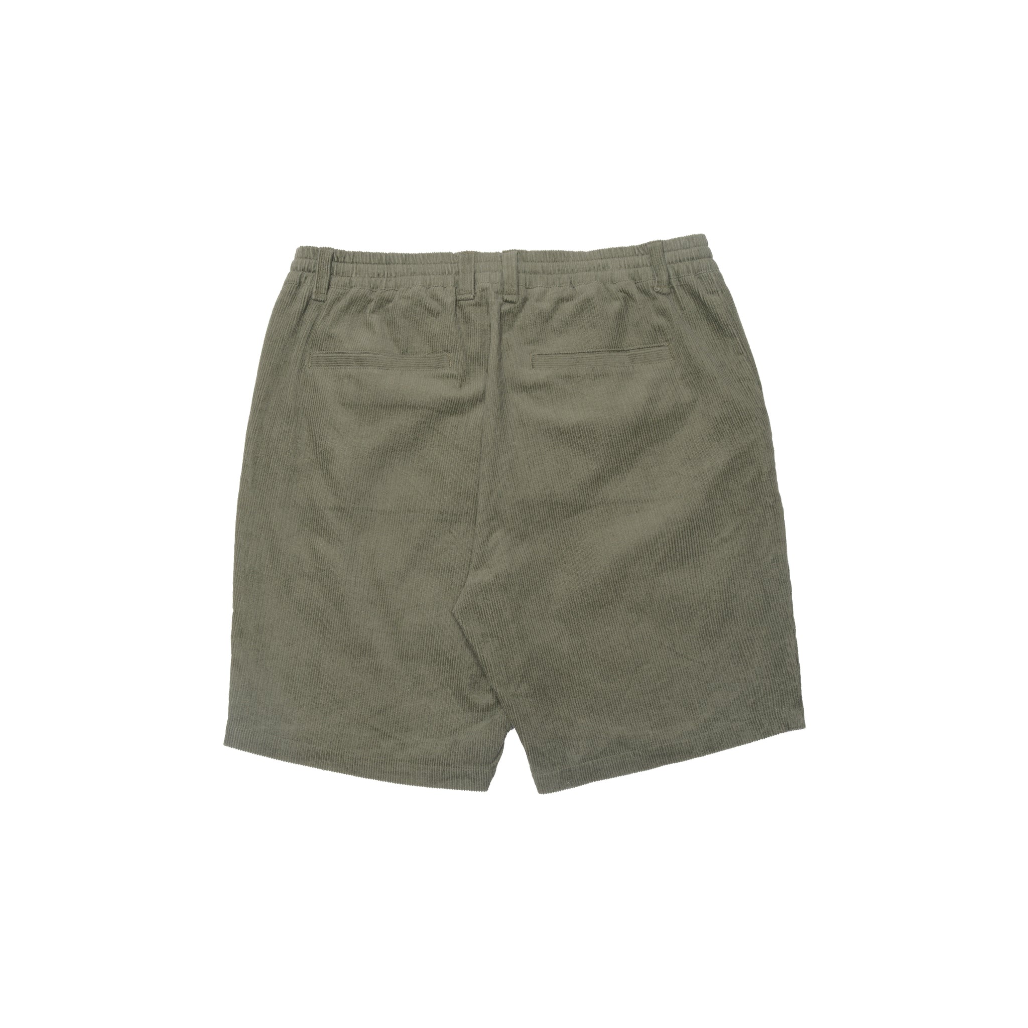 Olive Corduroy Shorts