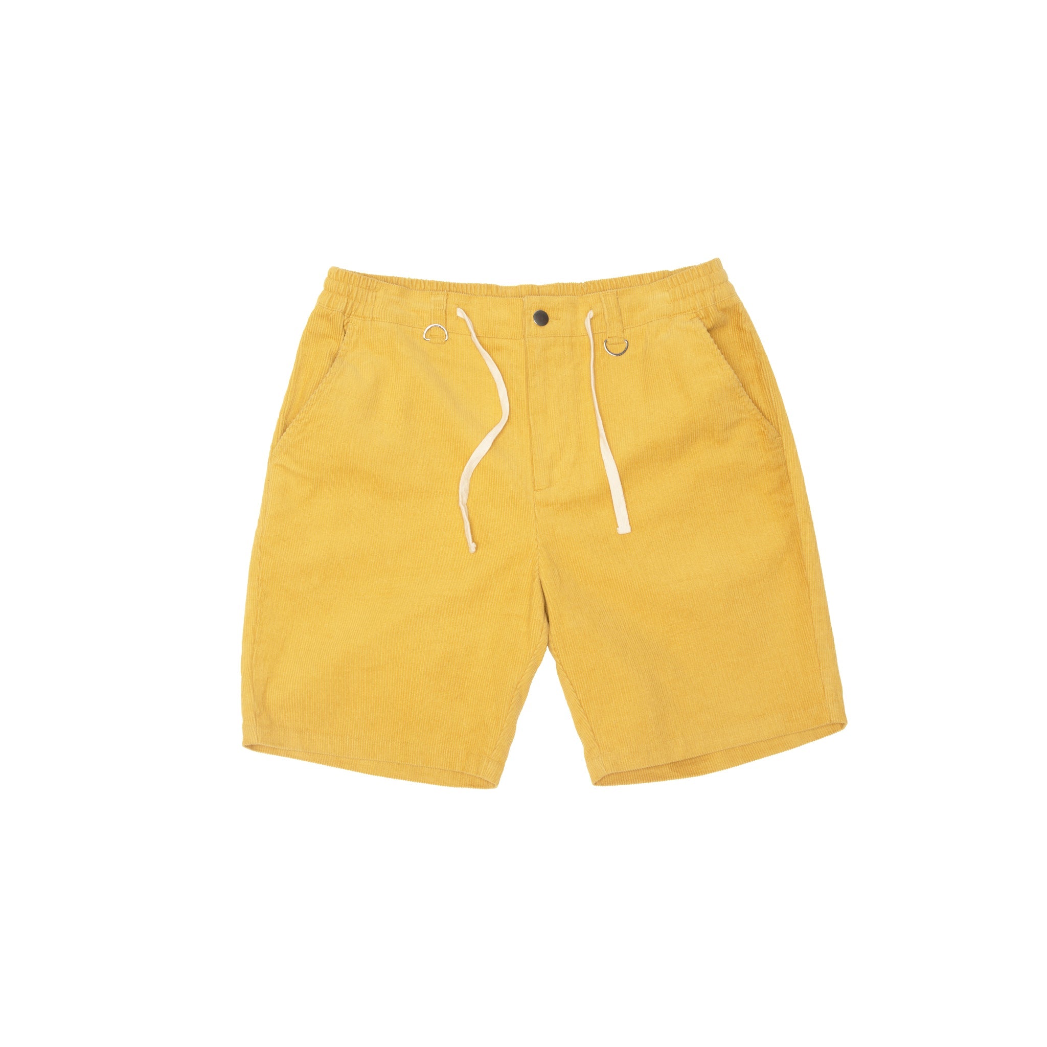 Mustard Corduroy Shorts
