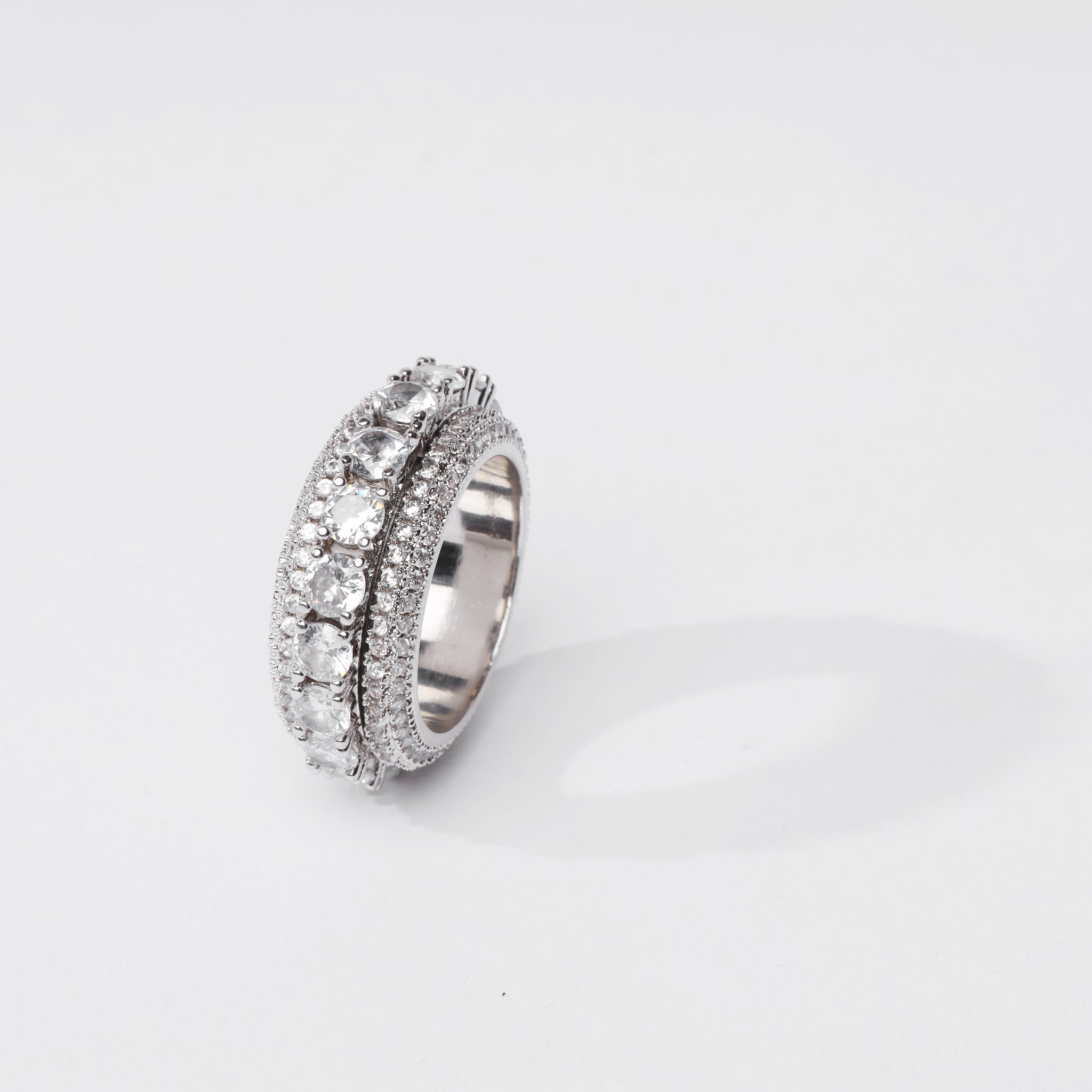 Spinner Ring (V2.0) - White Gold